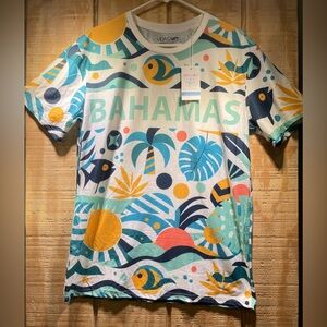 Bahamas Graphic Tropical Tee - VDI/CAYO